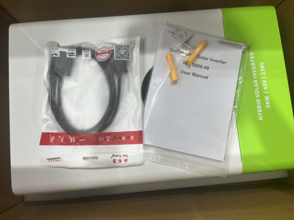 Onduleur Solaire Hybride Monophasé 5kW | Support Réseau & Générateur