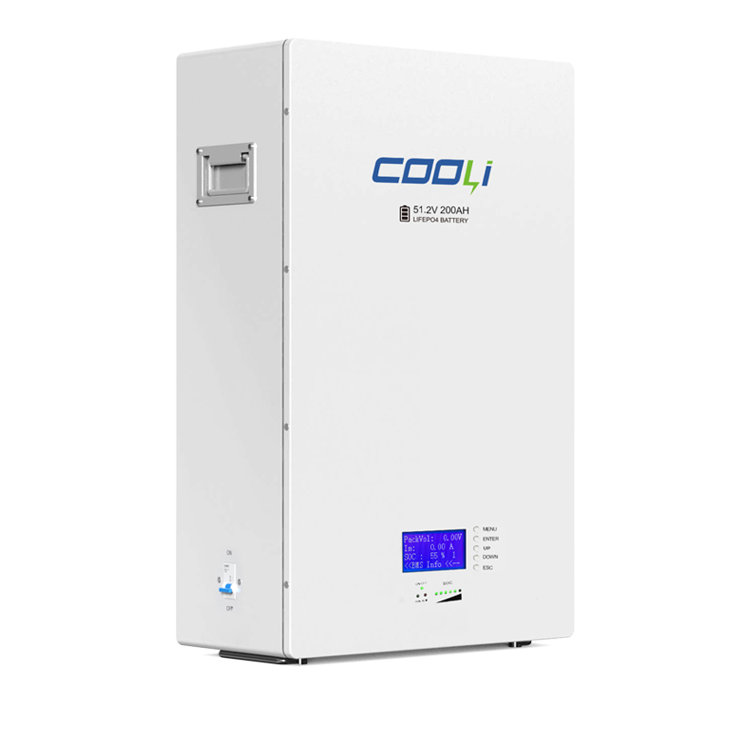 Batterie Solaire Murale 51.2V 5/10KWH avec Écran Tactile