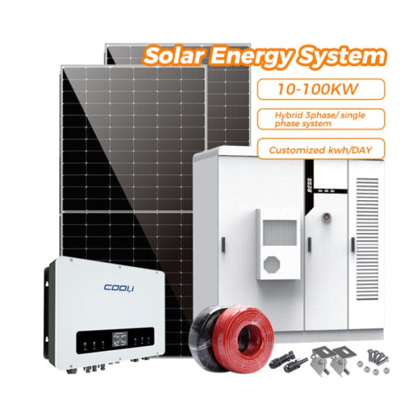 Système de Stockage Solaire Hybride 10kW-100kW | Usage C&I