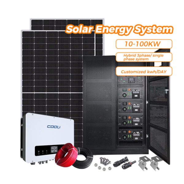 Système de Stockage Solaire Hybride 10kW-100kW | Usage C&I