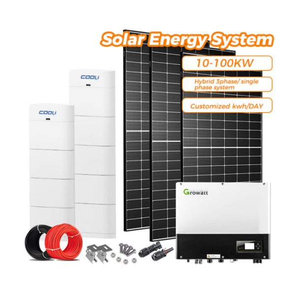 Système de Stockage Solaire Hybride 10kW-100kW | Usage C&I