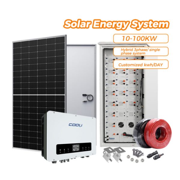 Système de Stockage Solaire Hybride 10kW-100kW | Usage C&I