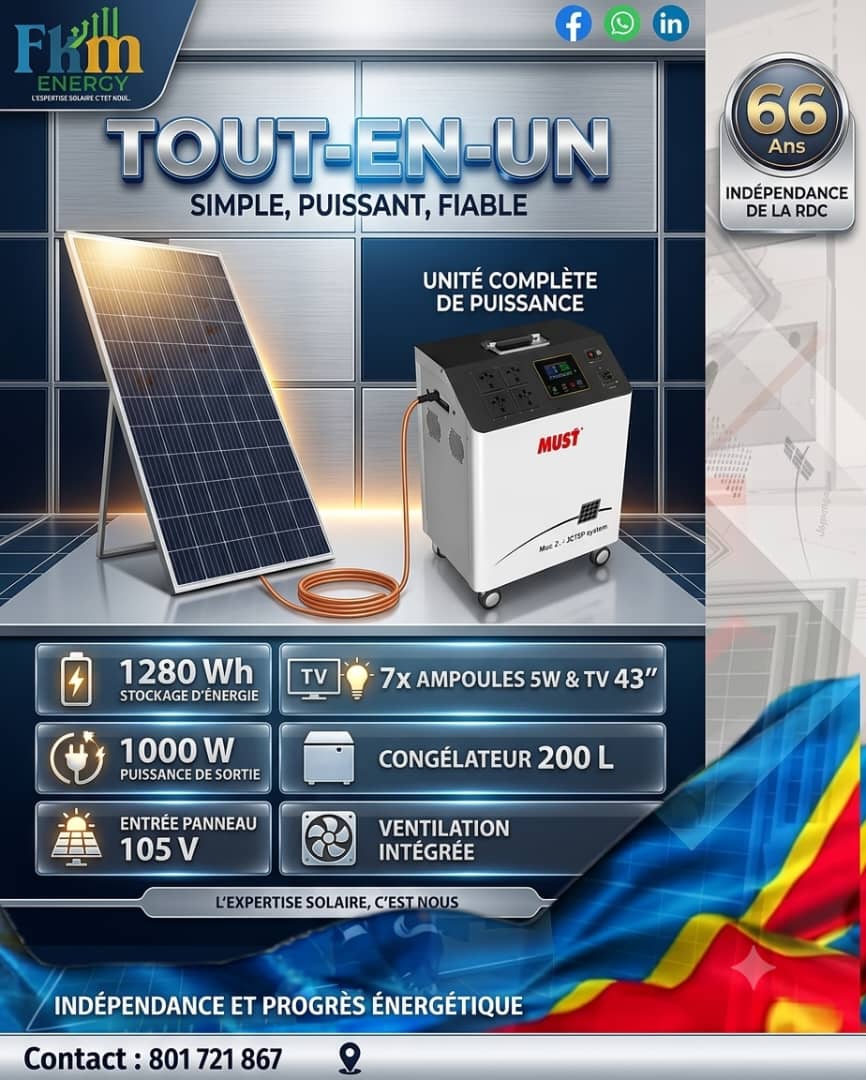 Kit Tout-en-un 1.3 kWh